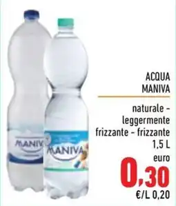 Maxi Supermercati Acqua Maniva offerta