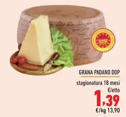Maxi Supermercati Grana Padano DOP offerta