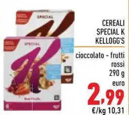 Maxi Supermercati Cereali Special K Kellogg's offerta