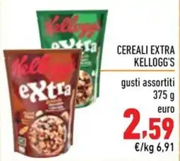 Maxi Supermercati Cereali extra Kellogg's offerta