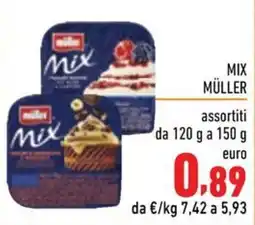 Maxi Supermercati Mix Müller offerta