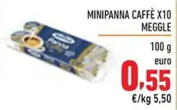 Maxi Supermercati Minipanna caffè Meggle offerta