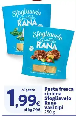 Ok Sigma Pasta fresca ripiena Sfogliavelo Rana offerta