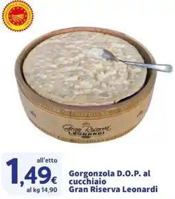 Ok Sigma Gorgonzola D.O.P. al cucchiaino Gran Riserva Leonardi offerta