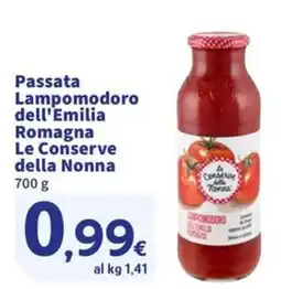 Ok Sigma Passata lampomodoro dell'emilia romagna le conserve della nonna offerta