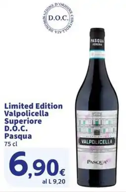 Ok Sigma Limited Edition Valpolicella Superiore D.O.C. Pasqua offerta