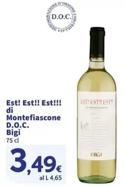 Ok Sigma Est! Est!! Est!!! di Montefiascone D.O.C. Bigi offerta
