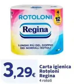 Ok Sigma Carta igienica Rotoloni Regina offerta