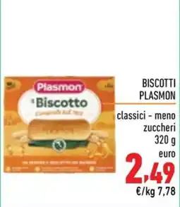 Maxi Supermercati Biscotto Plasmon offerta