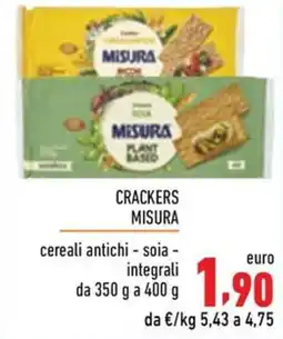 Maxi Supermercati Crackers Misura offerta
