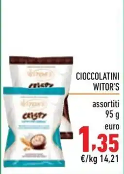 Maxi Supermercati Cioccolatini Witor's offerta