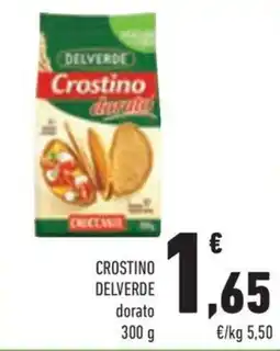 Conad Margherita Crostino Delverde dorato offerta