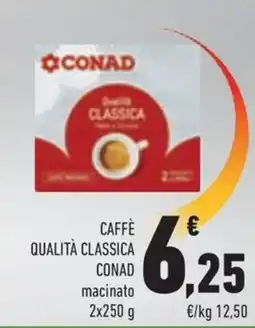 Conad Margherita Caffè qualità classica Conad offerta