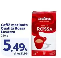 Ok Sigma Caffè macinato Qualità Rossa Lavazza offerta