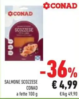 Conad Margherita Salmone scozzese Conad offerta