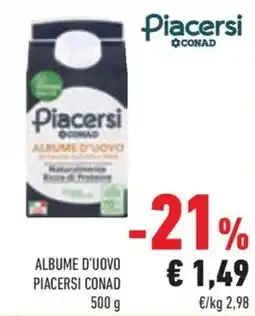 Conad Margherita Album d'uovo Piacersi Conad offerta