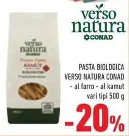 Conad Margherita Pasta biologica Verso Natura Conad offerta