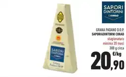 Conad Margherita Grana Padano D.O.P. Sapori&Dintorni Conad offerta