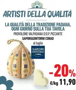 Conad Margherita Provolone Valpadana D.O.P. Piccante offerta