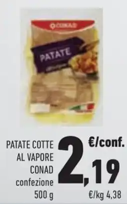 Conad Margherita Patate cotte al vapore Conad offerta
