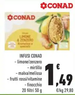 Conad Margherita Infusi Conad offerta