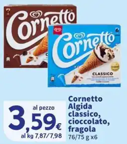 Ok Sigma Cornetto Algida classico offerta