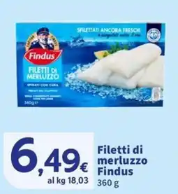Ok Sigma Filetti di merluzzo Findus offerta