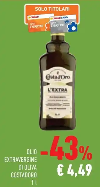 Olio extravergine di oliva Costadoro