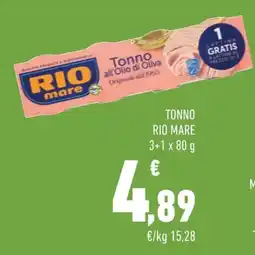 Conad Margherita Tonno Rio Mare offerta