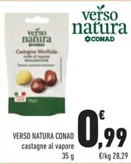 Conad Margherita Verso Natura castagne al vapore offerta