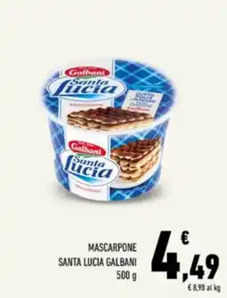 Conad Tuday Mascarpone Santa Lucia Galbani offerta