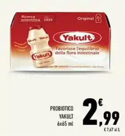 Conad Tuday Probiotico Yakult offerta