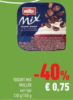 Conad Margherita Yogurt Mix Müller offerta