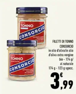 Conad Tuday Filetti di tonno consorcio offerta