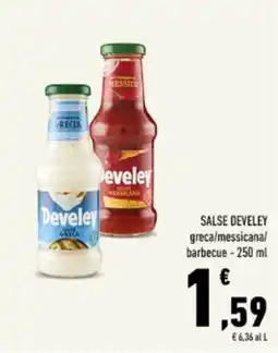 Conad Tuday Salse Develey offerta