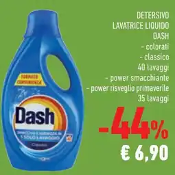 Conad Margherita Detersivo lavatrice liquido Dash offerta