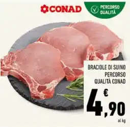 Conad Tuday Braciole di suino Percorso Qualità Conad offerta