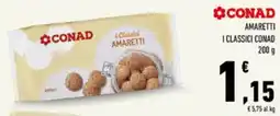 Conad Tuday I Classici Amaretti Conad offerta