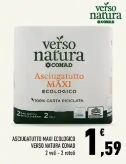 Conad Tuday Asciugatutto Maxi Ecologico Verso Natura Conad offerta
