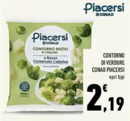 Conad Tuday Contorno misto di verdure Piacersi offerta