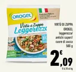 Conad Tuday Virtù di Zuppa Leggerezza Orogel offerta