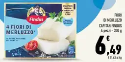 Conad Tuday Fiori di merluzzo capitan Findus offerta