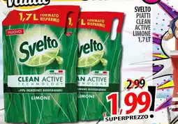 Il Genio Supermercato Svelto piatti clean active limone offerta
