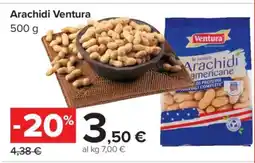 Carrefour ARACHIDI VENTURA offerta