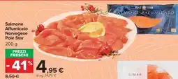 Carrefour Salmone Affumicato Norvegese Pole Star offerta