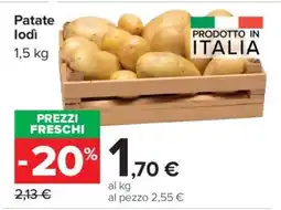 Carrefour Patate Iodì offerta