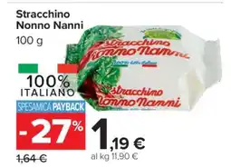 Carrefour Stracchino Nonno Nanni offerta
