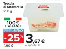 Carrefour TRECCIA DI MOZZARELLA offerta