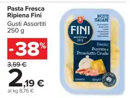Carrefour Pasta Fresca Ripiena Fini offerta