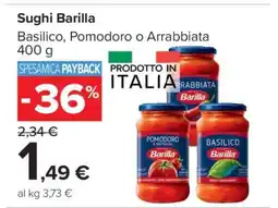 Carrefour Sughi Barilla offerta